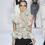 Bill Blass Ruffles Fall 2009 trend